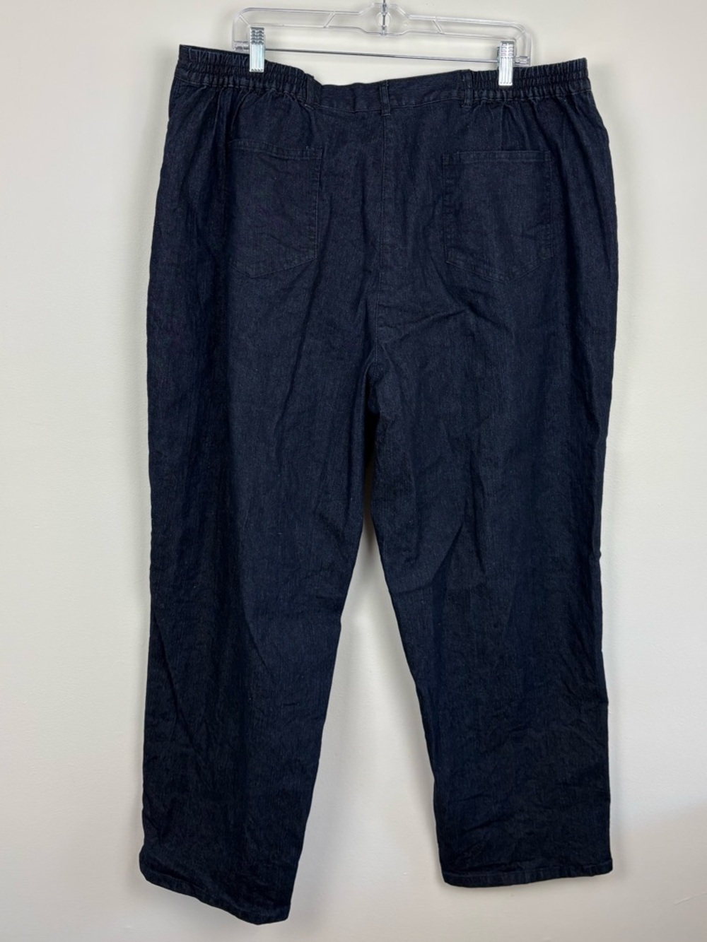 Ruby Rd. Woman Jeans in Deep Indigo size 22W in EUC elastic waist - Picture 6 of 10